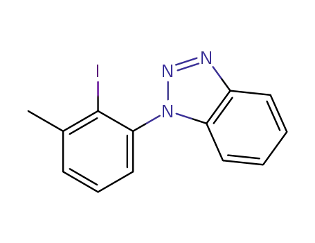 1-(2-iodo-3-methylphenyl)-1H-benzo[d][1,2,3]triazole