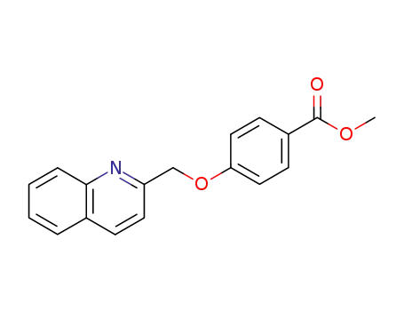 4-(2-Quinolinylmethoxy)benzoic acid methyl ester