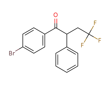 1-(4-bromophenyl)-4,4,4-trifluoro-2-phenylbutan-1-one