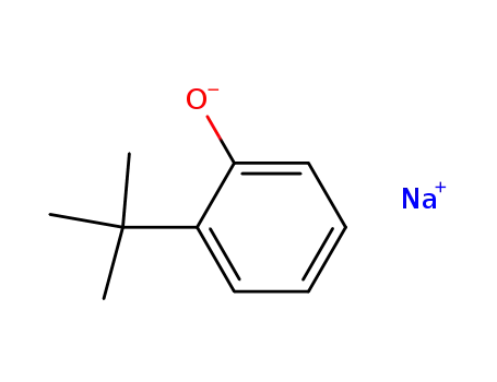 Molecular Structure of 39068-23-0 (sodium o-tert-butylphenolate)
