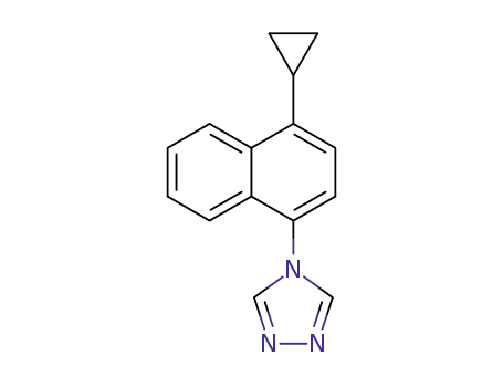 4-(4-cyclopropylnaphthalene)-1,2,4-triazole