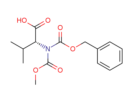(R)-2-(benzyloxycarbonyl(methoxyformyl)amino)-3-methylbutanoic acid