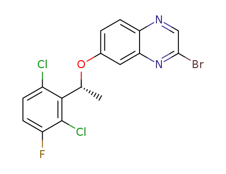 (R)-2-bromo-7-(1-(2,6-dichloro-3-fluorophenyl)ethoxy)quinoxaline