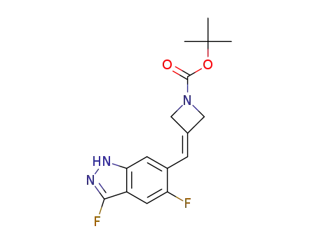 tert-butyl 3-((3,5-difluoro-1H-indazol-6-yl)methylene)azetidine-1-carboxylate