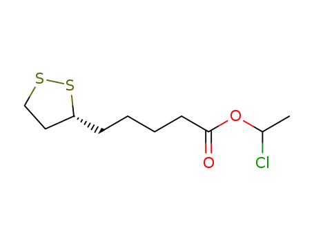 1-chloroethyl 5-((R)-1,2-dithiolan-3-yl)pentanoate