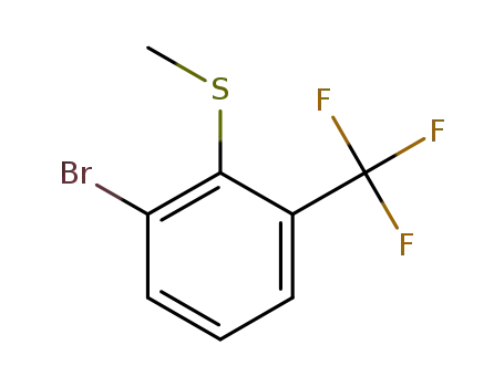 1-bromo-2-(methylsulphanyl)-3-(trifluoromethyl)benzene