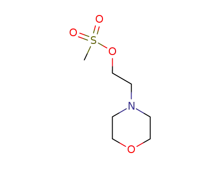Molecular Structure of 46230-78-8 (2-morpholinoethyl methanesulfonate)