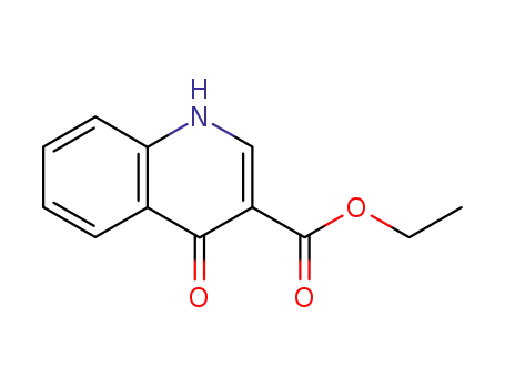 Molecular Structure of 52980-28-6 (4-HYDROXY-QUINOLINE-3-CARBOXYLIC ACID METHYL ESTER)