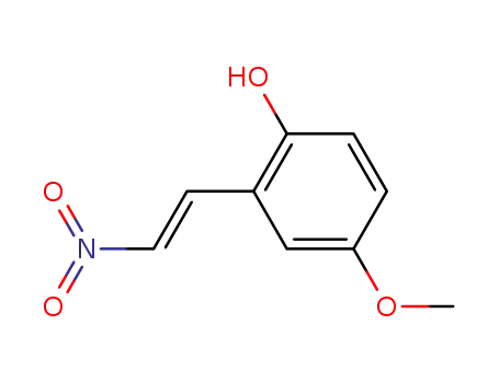 Molecular Structure of 35467-98-2 (2-HYDROXY-5-METHOXY-BETA-NITROSTYRENE)