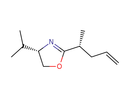 (4S,1'R)-4,5-dihydro-2-(1-methyl-3-butenyl)-4-(1-methylethyl)oxazole