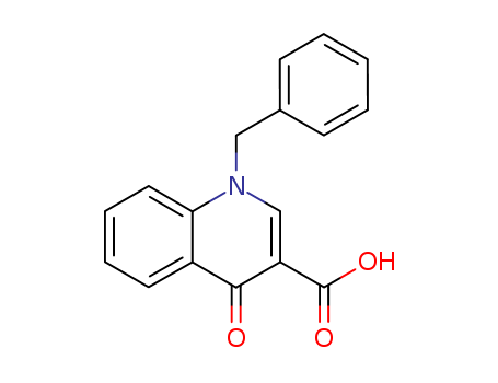 3-Quinolinecarboxylicacid, 1,4-dihydro-4-oxo-1-(phenylmethyl)-