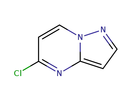 Molecular Structure of 29274-24-6 (5-Chloropyrazolo[1,5-a]pyrimidine)