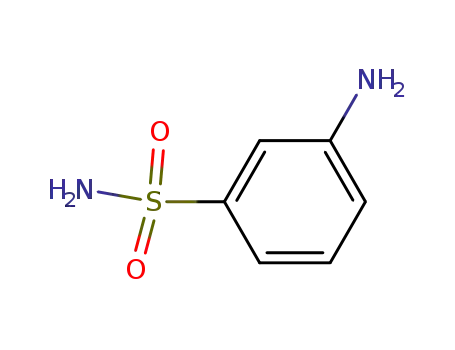 Molecular Structure of 98-18-0 (3-Aminobenzenesulfonamide)