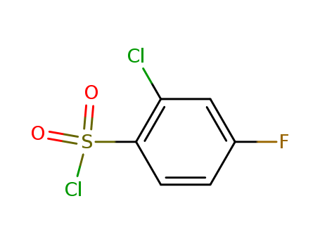 2-Chloro-4-fluorobenzenesulfonyl chloride(85958-57-2)