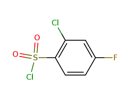 2-chloro-4-fluorobenzenesulfonyl chloride  CAS NO.85958-57-2