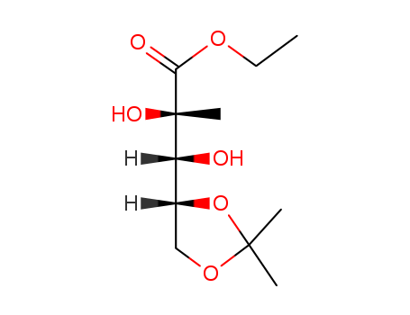 ethyl(2S,3R)-3-[(4R)-2,2-dimethyl-1,3-dioxolan-4-yl]-2,3-dihydroxy-2-methyl-propanoate
