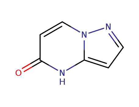 Molecular Structure of 29274-22-4 (5-Hydroxypyrazolo[1,5-a]pyrimidine)