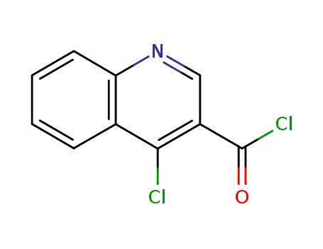 4-chloroquinoline-3-carbonyl chloride