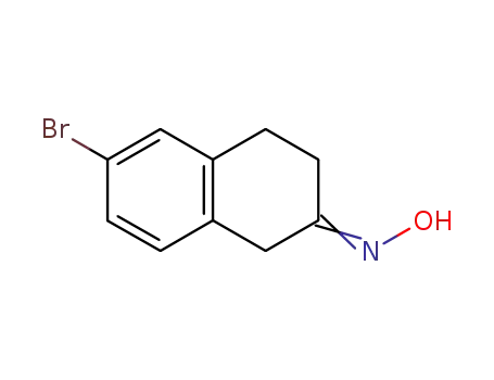 2(1H)-Naphthalenone, 6-bromo-3,4-dihydro-, oxime