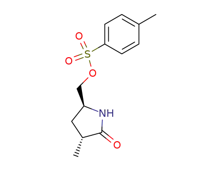 (3R,5S)-5-(tosyloxymethyl)-3-methyl-2-pyrrolidone