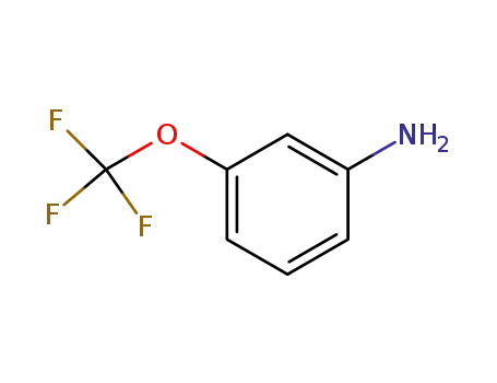 Molecular Structure of 1535-73-5 (3-(Trifluoromethoxy)aniline)