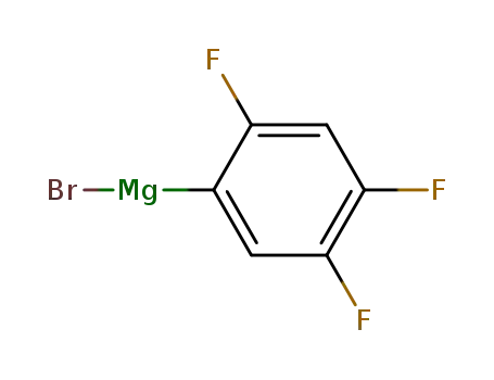 Molecular Structure of 502462-00-2 (Magnesium, bromo(2,4,5-trifluorophenyl)-)