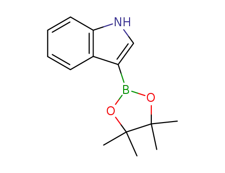 Molecular Structure of 937366-54-6 (PINACOL ESTER INDOLE-5-BORONIC ACID)