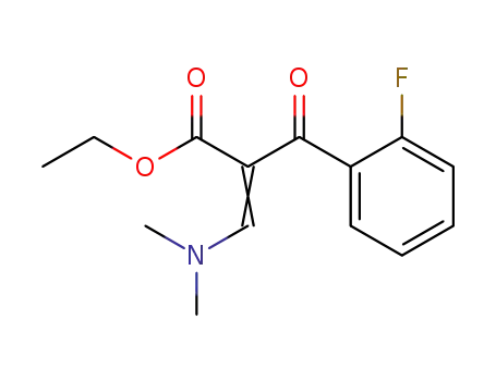 ethyl 3-(dimethylamino)-2-(2-fluorobenzoyl)-2-propenoate