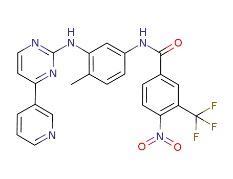 N-[4-methyl-3-(4-pyridin-3-ylpyrimidin-2-ylamino)phenyl]-4-nitro-3-trifluoromethylbenzamide