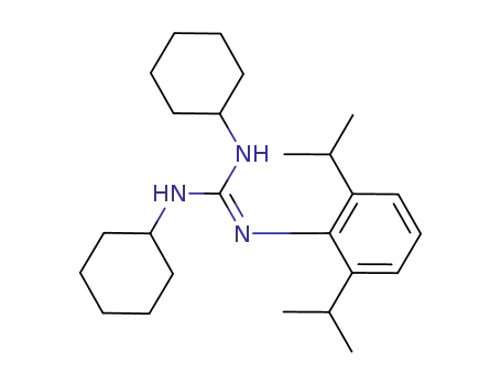 N,N"-dicyclohexyl-N'-2,6-diisopropylphenylguanidine