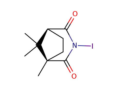 (1R)-3-iodo-1,8,8-trimethyl-3-aza-bicyclo[3.2.1]octane-2,4-dione