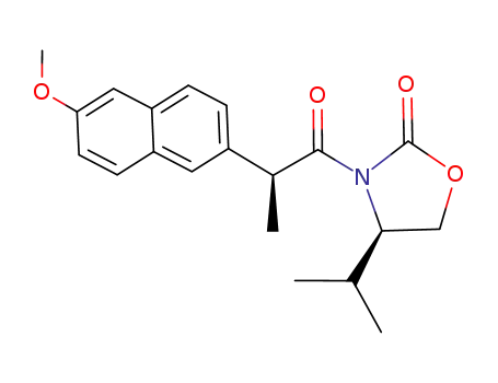 (4R)-4-isopropyl-3-[(2S)-2-(6-methoxynaphth-2-yl)propionyl]oxazolidin-2-one
