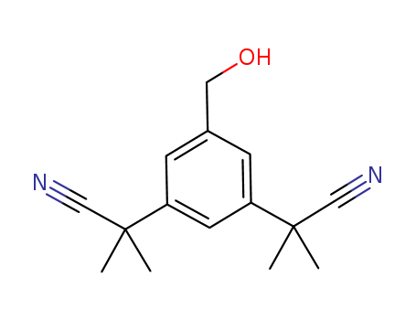 1,3-Benzenediacetonitrile, 5-(hydroxymethyl)-a1,a1,a3,a3-tet...