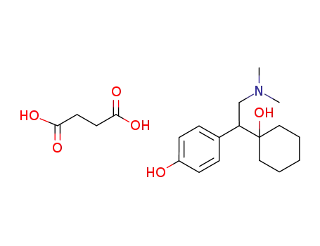 Molecular Structure of 448904-47-0 (DESVENLAFAXINE SUCCINATE)