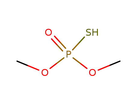Molecular Structure of 1112-38-5 (0,0-Dimethyl Thiophosphate)