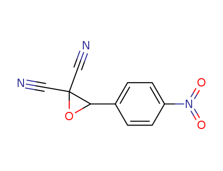 2,2-Oxiranedicarbonitrile, 3-(4-nitrophenyl)-