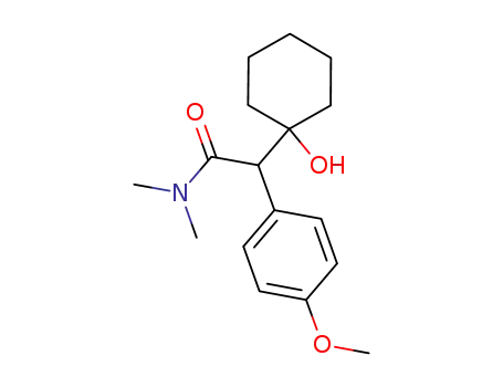 1-[(4-methoxyphenyl)(dimethylamino)carbonylmethyl]cyclohexanol