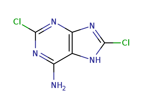 9H-Purin-6-amine,2,8-dichloro-