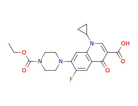 N-Ethoxycarbonyl-ciprofloxacin