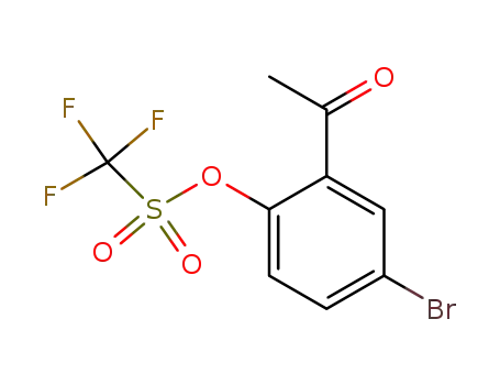 5-bromo-2-trifluoromethanesulfonylacetophenone