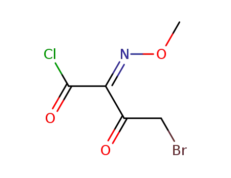 4-bromo-2-methoxyimino-3-oxo butyric acid chloride