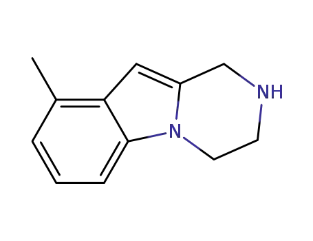 9-methyl-1,2,3,4-tetrahydro-pyrazino[1,2-a]indole