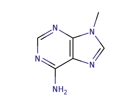 Molecular Structure of 700-00-5 (9-METHYLADENINE)