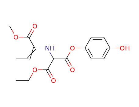 ethoxy carbonyl D-α-(1-carbomethoxy-propenyl)amino p-hydroxy phenyl acetate