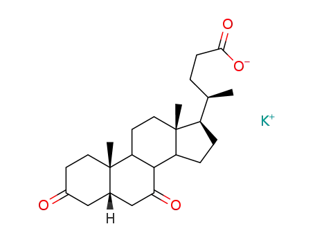 potassium 3,7-dioxo-5beta-cholanate