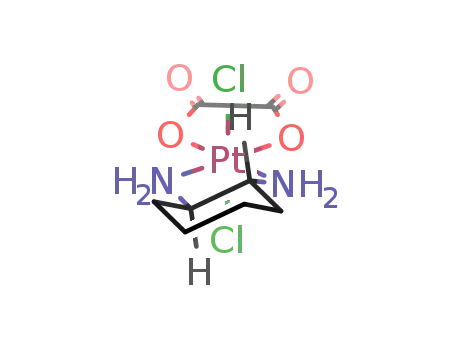trans-Pt(IV)Cl2(oxalato)(l-1,2-cyclohexanediamine)