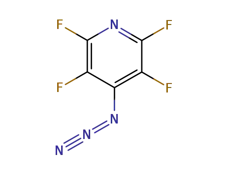 Molecular Structure of 39066-42-7 (4-azido-2,3,5,6-tetrafluoropyridine)