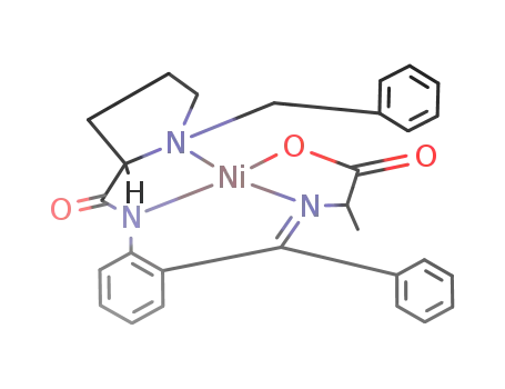((S)-2-N-(N-benzylprolyl)aminobenzophenone)(alanine) Ni(II) complex