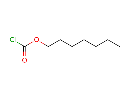 Molecular Structure of 33758-34-8 (Heptyl chloroformate)
