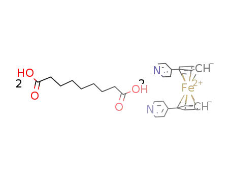 [(Fe(η5-C5H4-1-(4-C5H4N))2)2(1-azelaic acid)2]